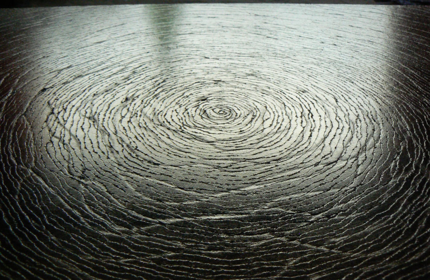 Oeuvre de Aude Arnold, gravure, artiste sgraffito, enduit chaux