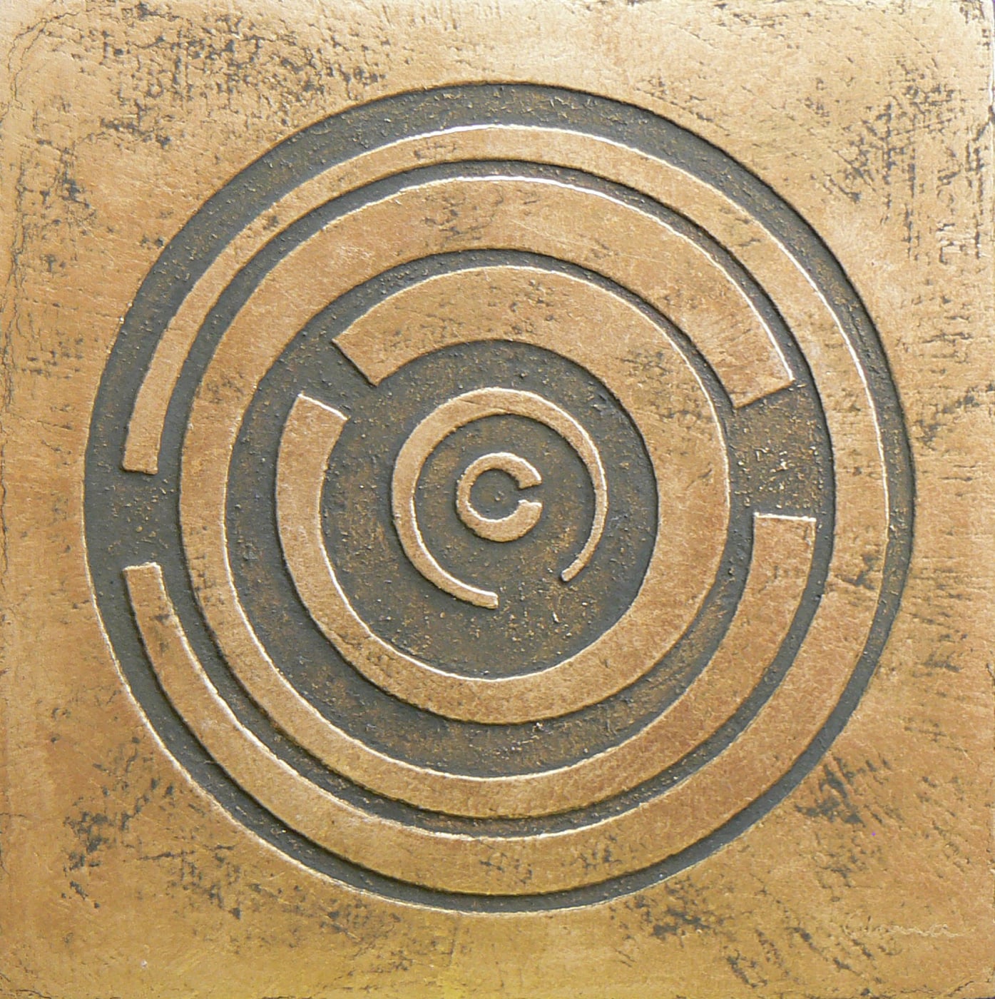 Oeuvre de Aude Arnold, gravure, artiste sgraffito, enduit chaux