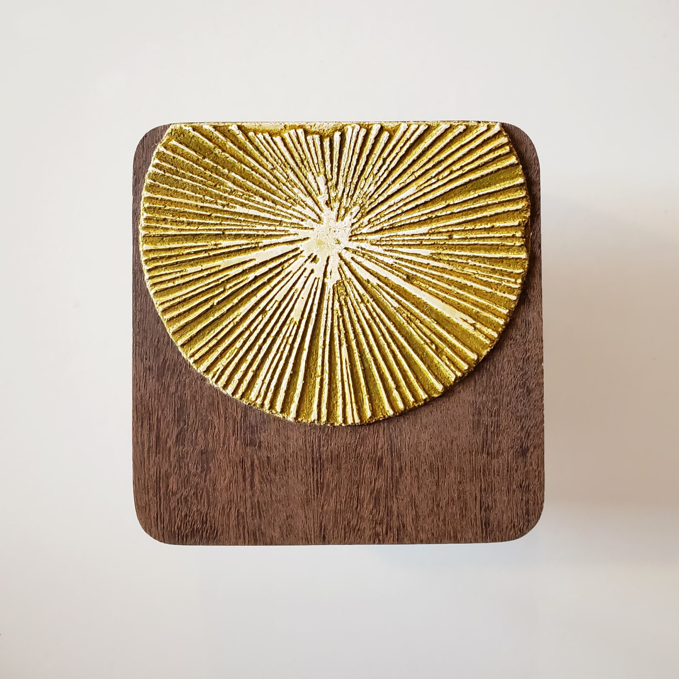 Oeuvre de Aude Arnold, artiste sgraffito, enduit chaux