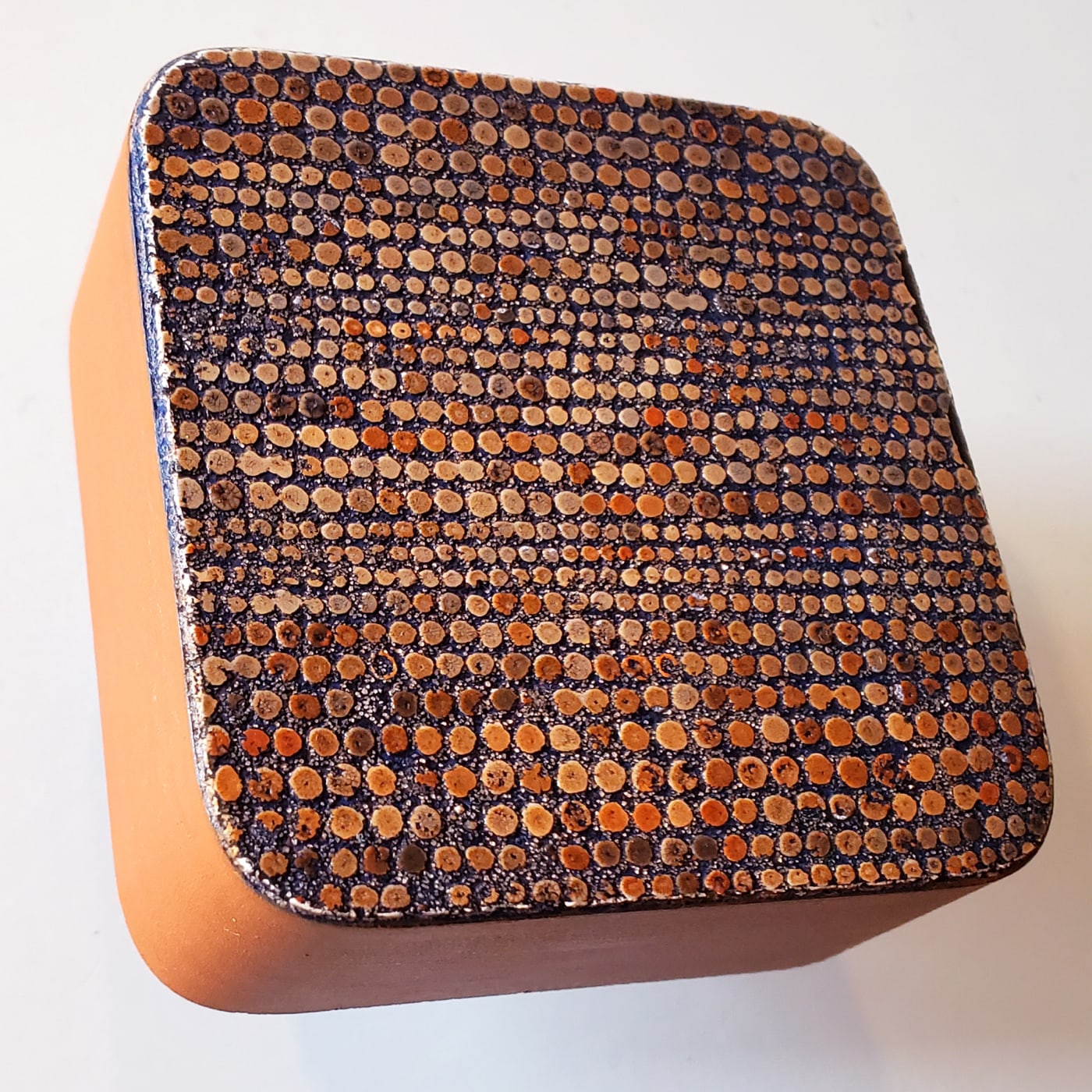 Oeuvre de Aude Arnold, artiste sgraffito, enduit chaux